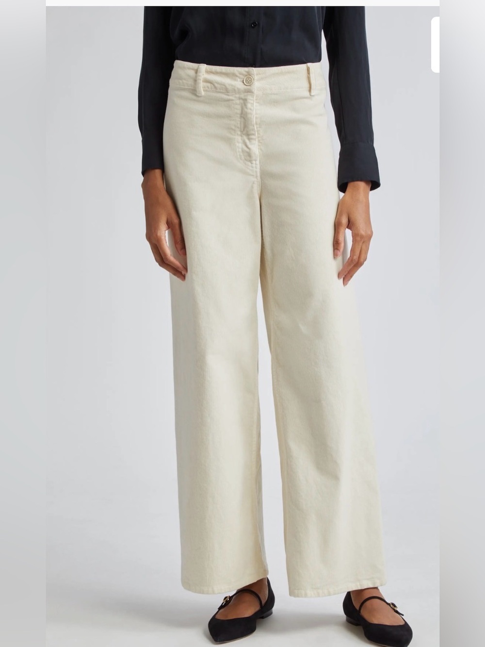 NEW NILI LOTAN Megan Wide Leg Pants Women’s 2 stone